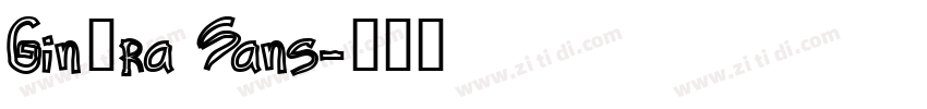 Ginóra Sans字体转换